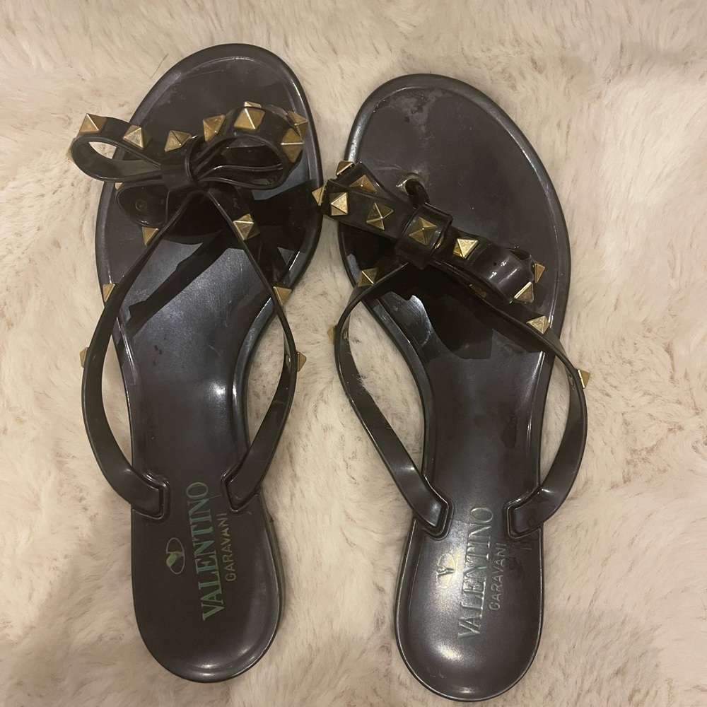 Valentino Sandals- missing 2 studs